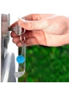 Gerçekçi Golf Tasarımlı Şık Anahtarlık Kolye Çanta Süsü Golf Keychain