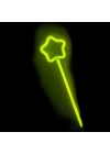 Glow Stick Yıldız Asa Kırılınca Yanan Yıldız Çubuklar 6 Renk 6 Adet