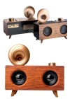 Gramafon Radyo Bluetooth Hoparlör Nostaljik Radyo FM Radyo