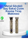 Güçlü Motorlu, 4 Kılavuz Taraklı Kompakt Saç Kesme Makinesi – Uzun Pil Ömürlü