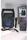 Güçlü ve Şarj Edilebilir Bluetooth Hoparlör 6.5 İnç