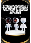 Gün Batımı Projektör Lamba Astronot Görünümlü Dekoratif Masa Lambası