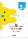 Günde 10 Dakika Alıştırma Kitabı 3 Yaş
