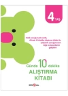 Günde 10 Dakika Alıştırma Kitabı 4 Yaş