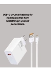 Güvenli ve Hızlı Şarj İçin 67W Turbo Adaptör Type-C Kablo ile