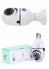 Güvenlik Kamerası Wi-Fi Özellikli 360 Derece Full Hd 1080p Ampül Kamera