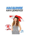 Hac Umre Kafa Şemsiyesi Güneş Koruma Şemsiyesi 2 adet 1