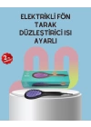 Hafif Tasarım ve Güvenli Kullanım Elektrikli Seramik Saç Düzleştirici Tarak