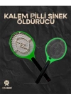 Hafif ve Ergonomik Elektronik Böcek Öldürücü – Güvenlik Koruması ile Pil Kontrollü