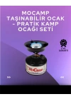 Hafif ve Kompakt Tasarımlı Taşınabilir Kamp Ocağı – Ergonomik Kullanım