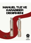 Hafif ve Kompakt, Taşınabilir Baharat Öğütücü - Mutfak ve Masa için