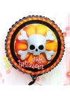 Halloween İskelet Kuru Kafa Folyo Balon 18 İnç