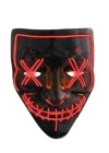 Hallowen Parti Maskesi Neon Led Işıklı Maske 3 Modlu Cadılar Bayramı Maskesi