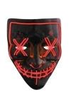 Hallowen Parti Maskesi Neon Led Işıklı Maske 3 Modlu Cadılar Bayramı Maskesi