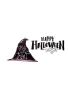 Happy Halloween Temalı Duvar Stickerı