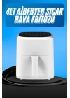 Hava Fritözü 4L Airfryer Pratik Uzun Ömürlü Yağsız Pişirme Taşınabilir