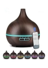 Hava Nemlendirici 7 Led Işıklı Aromatik Oda Kokusu 550 Ml Kahve Aroma Difüzörü Buhar Makinası