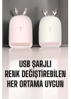 Hava Nemlendirici Aromaterapi Hava Temizleyici Renk Değiştirebilen