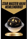 Hava Nemlendirici Renk Değiştiren Oda Kokusu Yıldızlı Projektör