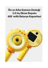 Hd Kamera Karikatür Tripodlu Çocuk Dijital Kamera Fotoğraf Makinası 1080p Video Kaydedici 2.0 İnç