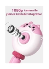 Hd Kamera Karikatür Tripodlu Çocuk Dijital Kamera Fotoğraf Makinası 1080p Video Kaydedici 2.0 İnç