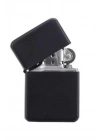 Hediyelik Zarif Zippo Model Siyah Benzinli Çakmak