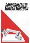 Her Yere Dönebilen Tasarruflu Mutfak Musluk Başlığı Ucu Musluk Ucu Oynar Başlıklı
