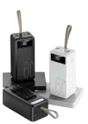 Hızlı Şarj 4 Çıkışlı Powerbank 60.000 Mah Taşınabilir Dijital Göstergeli