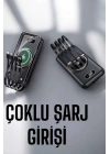 Hızlı Şarj Dijital Göstergeli Powerbankli Çoklu Şarj Özelliği