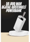 Hızlı Taşınabilir 50.000 Mah Powerbank Led Ekran Android ve İOS Uyumlu