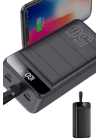 Hızlı Taşınabilir 50.000 Mah Powerbank Led Ekran Android ve İOS Uyumlu