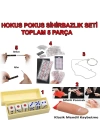 Hokus Pokus Sihirbazlık Seti İllüzyon Oyunları 5 Parçalık Set