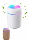 Humidifier LED Işıklı Mini Ortam Oda Kokusu Aromaterapi Buhardanlık