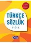 İlköğretim Türkçe Sözlük Karton Kapak 2-3-4
