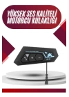 Intercom Bluetooth Kask Kulaklık Motosiklet Kulaklık 5.0 Bluetooth