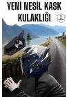 Intercom Kask Kulaklığı ANC Özelliği Yüksek Ses Kaliteli Bluetooth Kulaklık