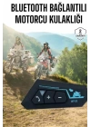 İnterkom Intercom Kask Kulaklık Bt22 Bluetooth Motosiklet Kulaklık 5.0 Bluetooth