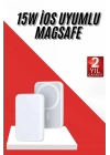 İOS Uyumlu Magsafe Kablosuz 15w Şarj Powerbank Magesafe