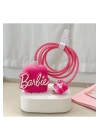 İphone 18w/20w Uyumlu Barbie Şarj Kılıfı, Şarj Kablosu Örme Aparatı, Toparlayıcı