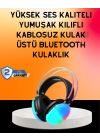 IPX4 Suya Dayanıklı Kablosuz Kulak Üstü Gaming Kulaklık
