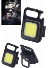 Işıldak USB Şarjlı Cep El Feneri Taşınabilir Mini Led Işık Çok Fonksiyonlu