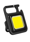 Işıldak USB Şarjlı Cep El Feneri Taşınabilir Mini Led Işık Çok Fonksiyonlu