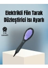 Isıya Dayanıklı Seramik Elektrikli Düzleştirici Tarak Hızlı Isınma ve Kolay Kullanım
