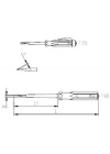 İzeltaş 4550 Elektrik Kontrol Kalemi 135 mm