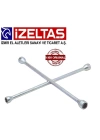 İzeltaş İstavroz Tip Bijon Anahtarı 17 - 19 - 21 - 22