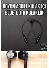 Kablolu Boyun Askılı Dijital Göstergeli Bluetooth Kulaklığı 60 Saat