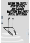 Kablolu Kulak İçi Bluetooth Kulaklık 100 Saat ANC Özellikli Boyun Bantlı