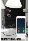 Kablolu Mıknatıslı Sport Kulaklık Bluetooth Bağlantılı