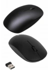 Kablosuz Bağlantı Yüksek Hassasiyetli Kablosuz Wireless Siyah Mouse