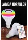 Kablosuz Bluetooth Hoparlör Led Lamba